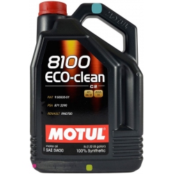 Масло синтет. MOTUL Eco-nergy 5W30 5л. 8100